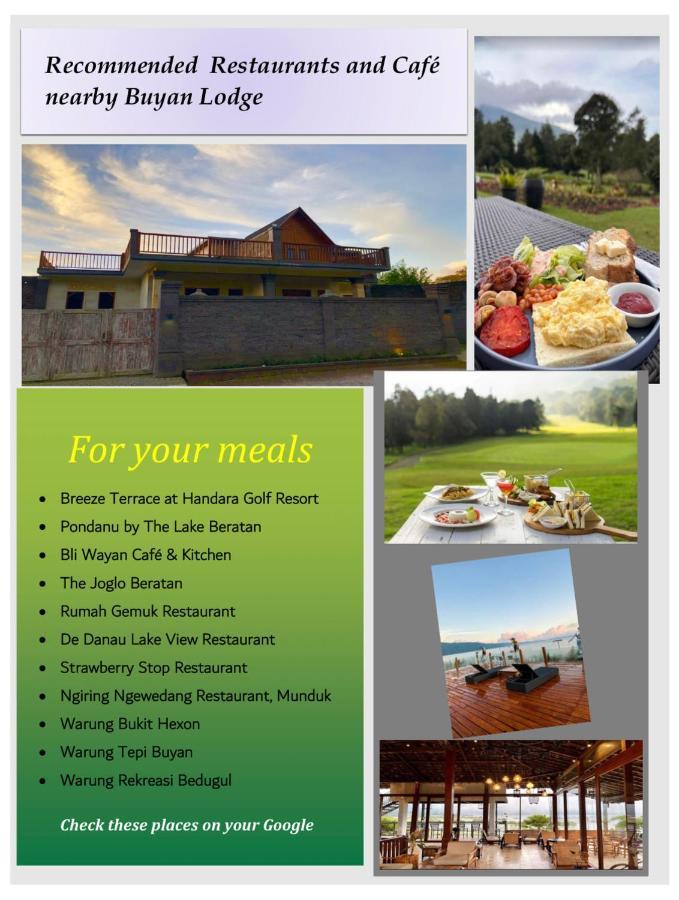 Buyan Lodge Lake View Villa ブドゥグル エクステリア 写真